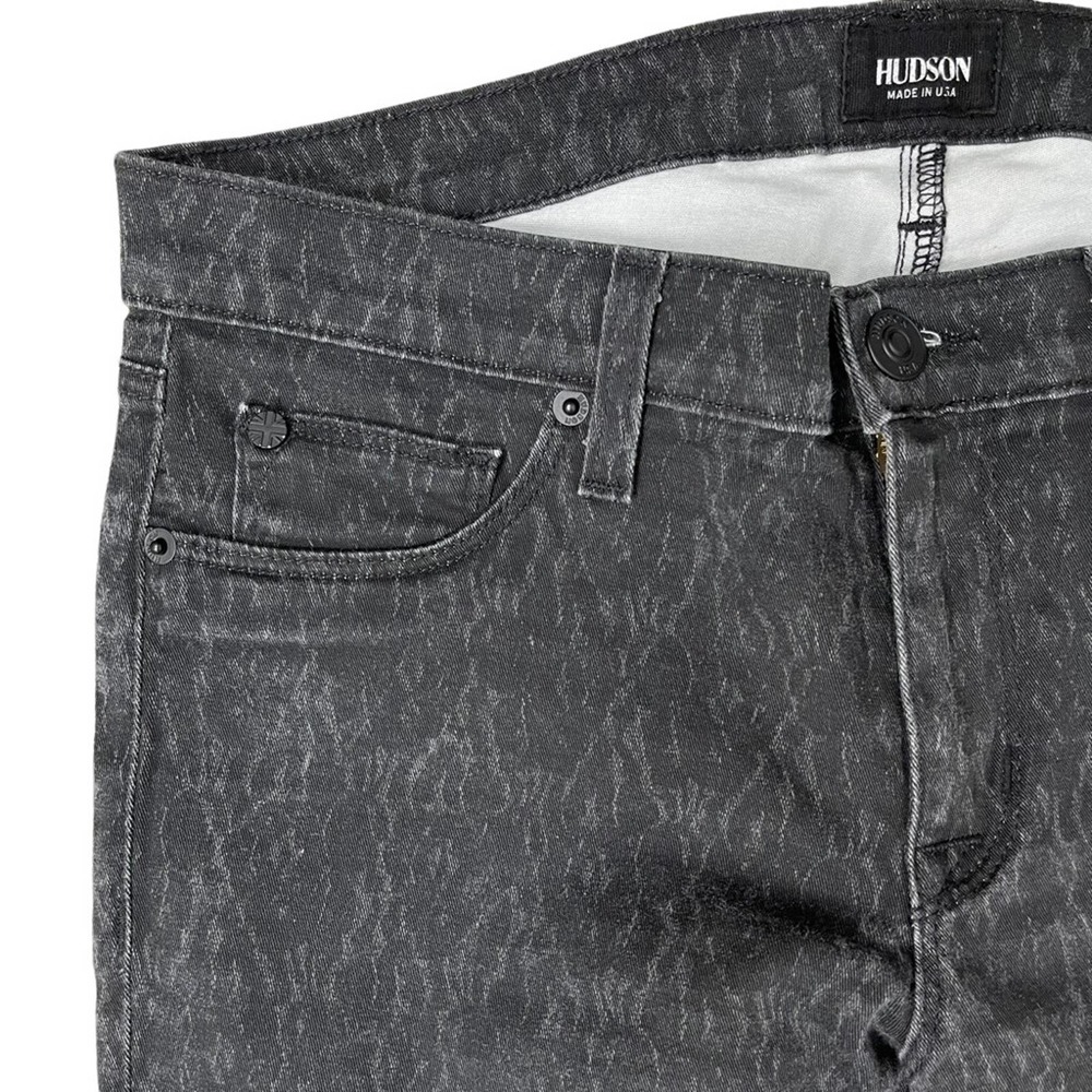 HUDSON Krista Super Skinny Stretch Denim Jeans Pattern Pant 29 - Picture 3 of 9